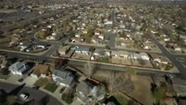 HIDDEN LAKE COLORADO-2016: A Neighborhood In The Suburb With Several Houses And