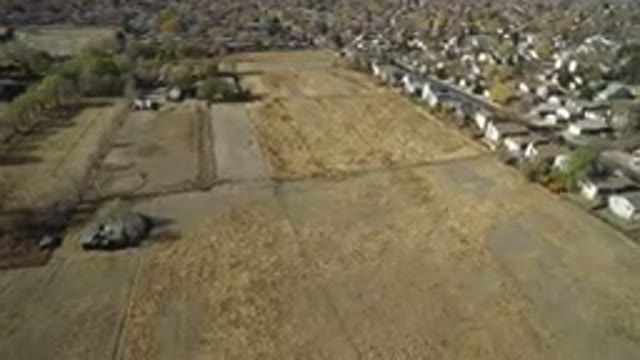 HIDDEN LAKE COLORADO-2016: Next To The Lined Up Houses Is The Huge Land Clearing
