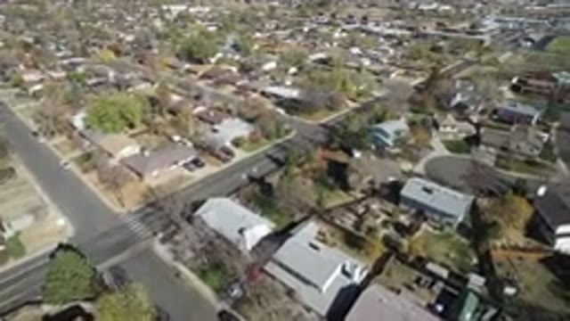 HIDDEN LAKE COLORADO-2016: Residential Area Overhead View