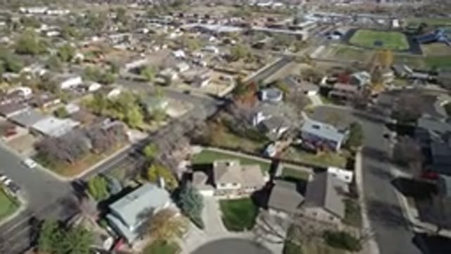 HIDDEN LAKE COLORADO-2016: Residential Area With Lots Of Houses And Trees And