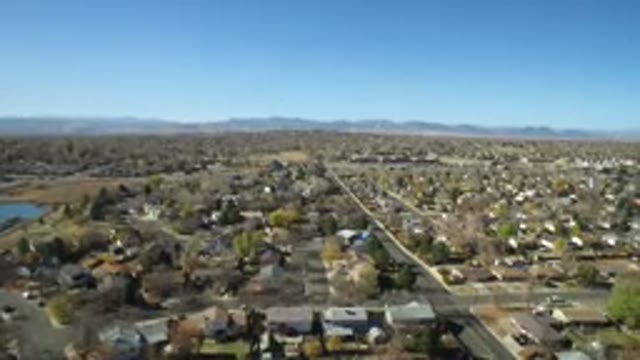 WESTMINSTER COLORADO-2016: One Eighty Degree View Of Houses And The River Near