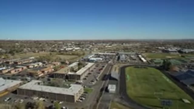 WESTMINSTER COLORADO-2016: View Of A Sports Field Near A City Center