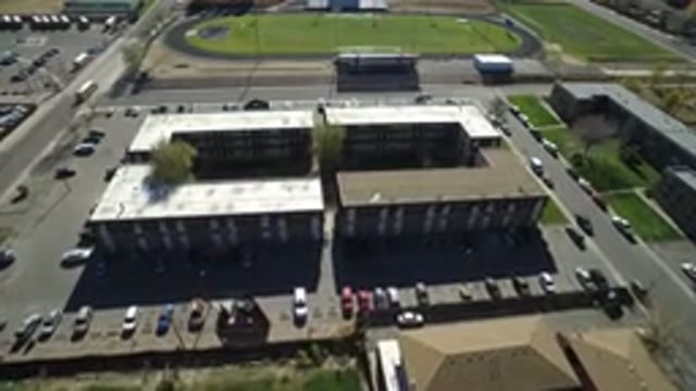 WESTMINSTER COLORADO-2016: Beautiful Aerial Panoramic View Showing Two Large Buildings
