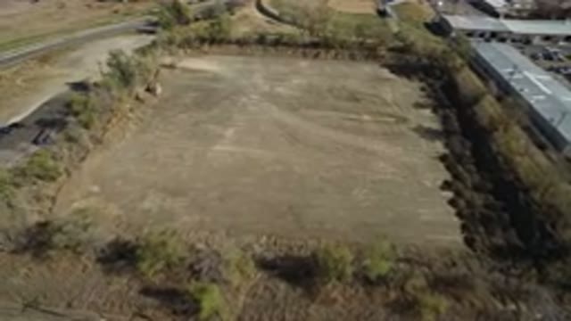 WESTMINSTER COLORADO-2016: Drone High View Aerial Brown Dry Countryside Road Car