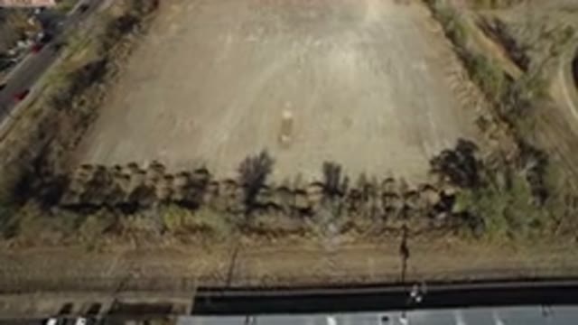 WESTMINSTER COLORADO-2016: An Aerial View Of A Large And Clean Land With Some Trees And Shrubs