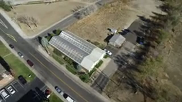 WESTMINSTER COLORADO-2016: Aerial View On A Road With An Intersection