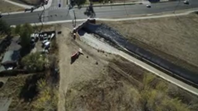 WESTMINSTER COLORADO-2016: Aerial Filming of Highway with Small Traffic and Big Road