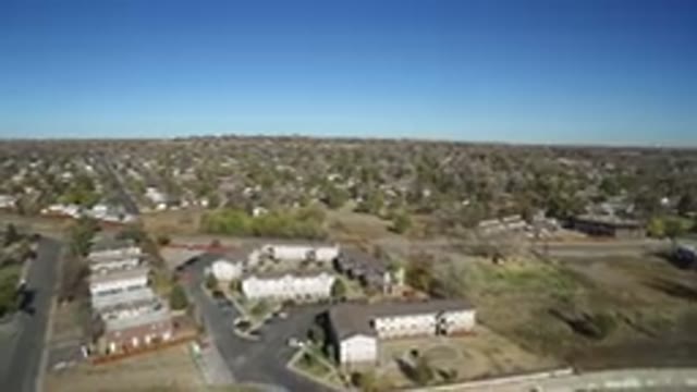 WESTMINSTER COLORADO-2016: Drone Overview Of Some Houses In The Suburbs Next