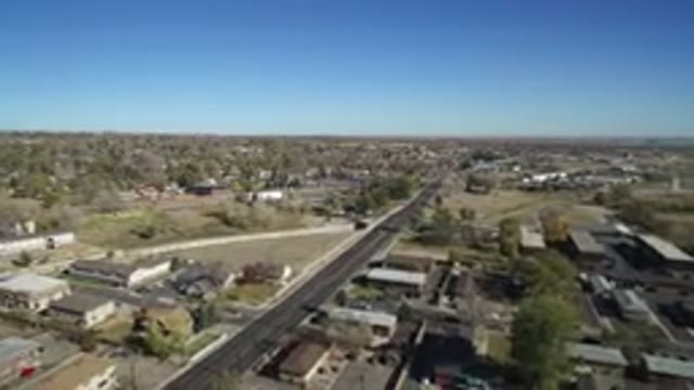 WESTMINSTER COLORADO-2016: A View Of An Industrial Or Business Area With Roads And Buildings