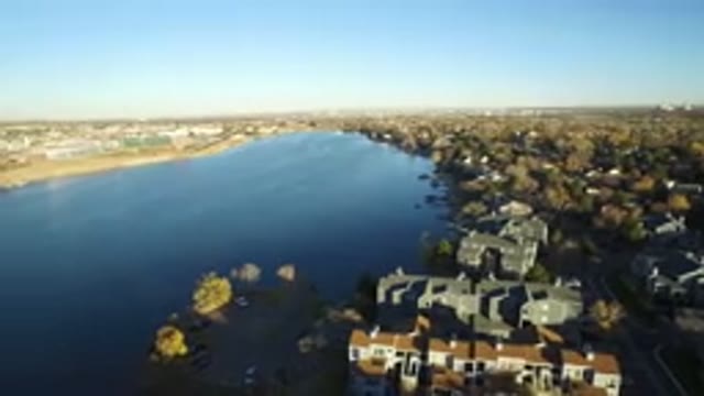 WESTMINSTER COLORADO-2016: A Residential Neighborhood With Houses And A River