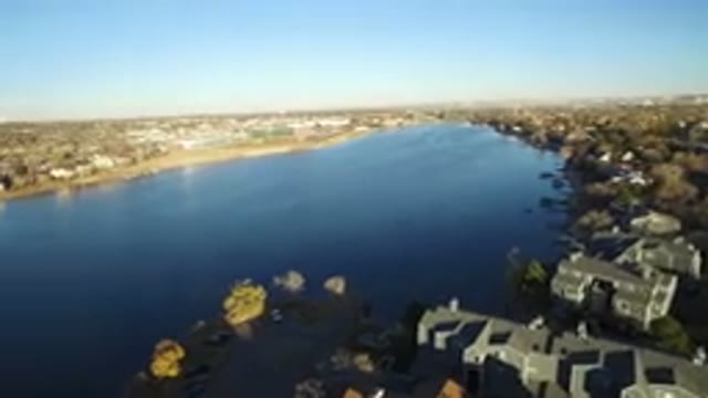 WESTMINSTER COLORADO-2016: Overlooking A Body Of Water Separating Land