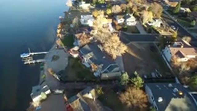 WESTMINSTER COLORADO-2016: Drone Footage Over Lakefront Houses And Surrounding