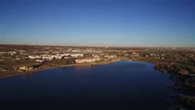 WESTMINSTER COLORADO-2016: Aerial City Landscape With Clear Blue Sky Above