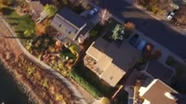 WESTMINSTER COLORADO-2016: An Aerial View Of A Neighborhood With A Road Nearby