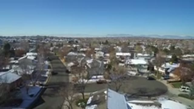 HIDDEN LAKE COLORADO-2016: The Expanse Of The City With The Trees Seems To Be