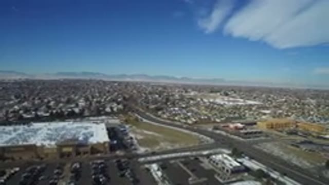 HIDDEN LAKE COLORADO-2016: Panoramic View of a Suburb During a Summer Day