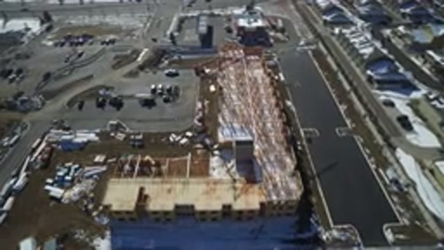 HIDDEN LAKE COLORADO-2016: The Big L Shaped Building Looks Like Big Business