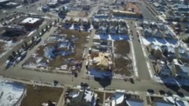 HIDDEN LAKE COLORADO-2016: Superb View Of A Beautiful Clean Village In Colorado