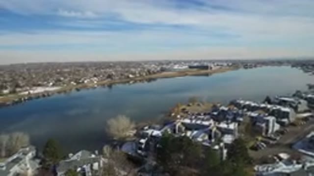 HIDDEN LAKE COLORADO-2016: The Bird's Flight Over The Lake Holiday Places Where