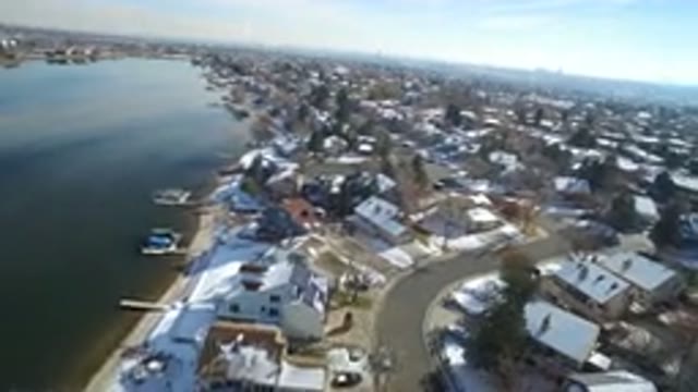 HIDDEN LAKE COLORADO-2016: Off A Coast With Urban Settlements