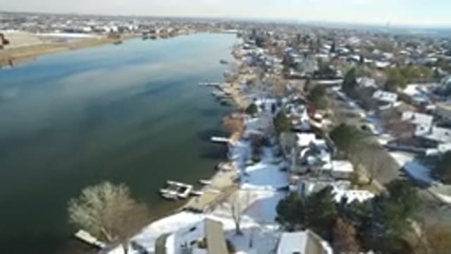 HIDDEN LAKE COLORADO-2016: An Aerial View Of A Beautiful Village In Colorado