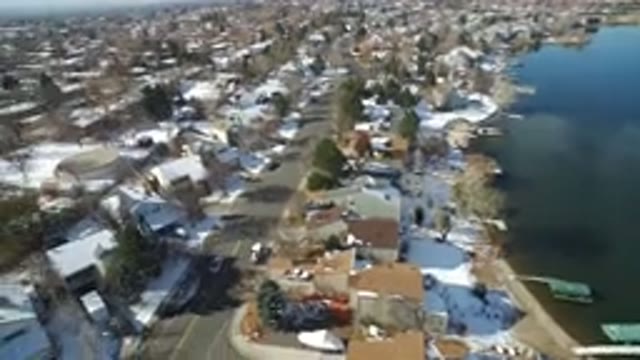HIDDEN LAKE COLORADO-2016: Neighborhood With A Lot Of Trees And A Road