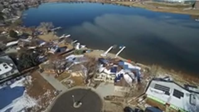HIDDEN LAKE COLORADO-2016: City Built On The Banks Of A River With Calm Waters