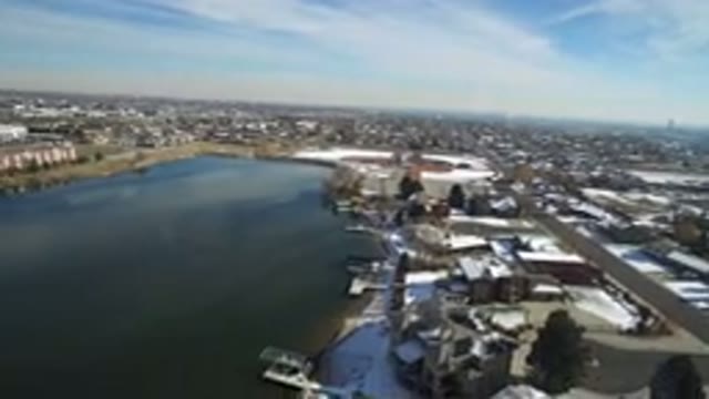 HIDDEN LAKE COLORADO-2016: City Built On The Banks Of A River With Waters So