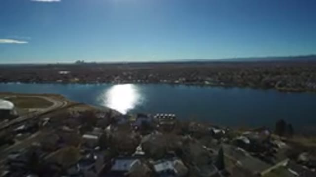 WESTMINSTER COLORADO-2016: The Bright Sun Shining On The Lake Looks So