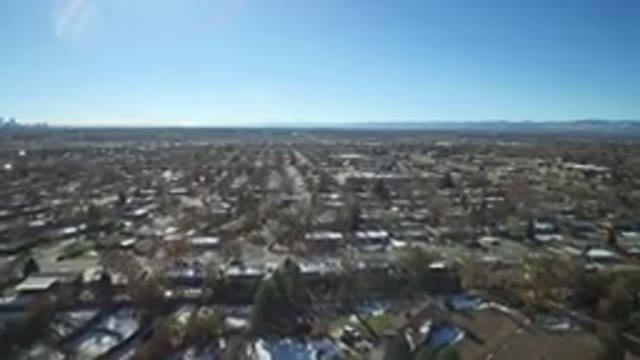 WESTMINSTER COLORADO-2016: Suburbs Eagle Eye View Showing The Everyday Life Of A