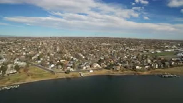WESTMINSTER COLORADO-2016: Big Blue Sky White Clouds Large Suburban