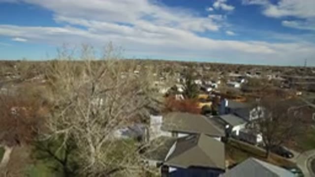 WESTMINSTER COLORADO-2016: The Camera Lowers Into A Residential Neighborhood