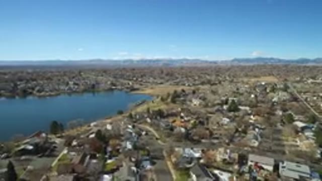 WESTMINSTER COLORADO-2016: Neighborhood With Homes Surrounding A Lake With Roads