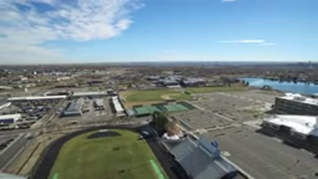 WESTMINSTER COLORADO-2016: Aerial View of a Football Field