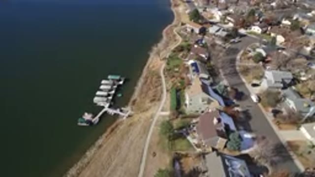 WESTMINSTER COLORADO-2016: Aerial View Of The Coastal Neighborhood With Partial View