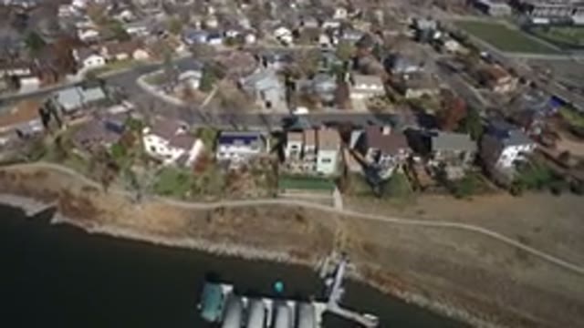 WESTMINSTER COLORADO-2016: Aerial View Of Locale Alongside Body Of Water With