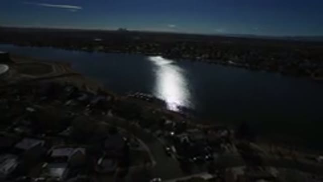 WESTMINSTER COLORADO-2016: Late Afternoon City By The Lake Replaying The Sunset