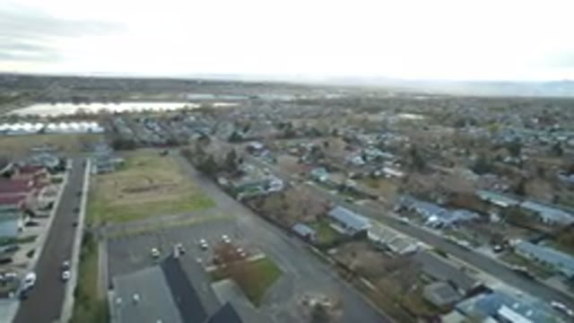 WESTMINSTER COLORADO-2016: Aerial Footage Of A Large City With A Large Body Of Water