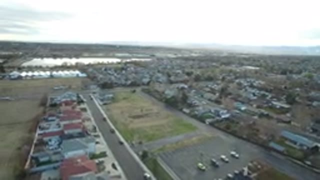 WESTMINSTER COLORADO-2016: Panoramic Aerial View Of Streets Houses Courts With