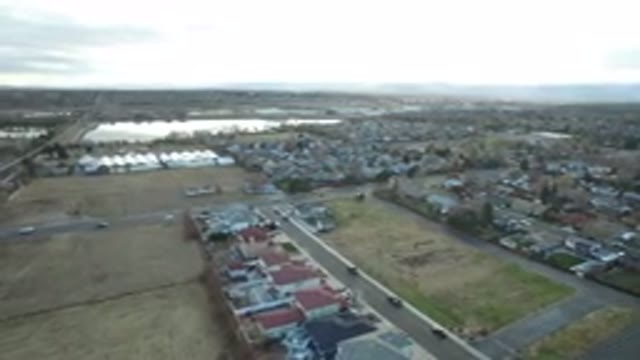 WESTMINSTER COLORADO-2016: Suburban Landscape With Homes And Fields