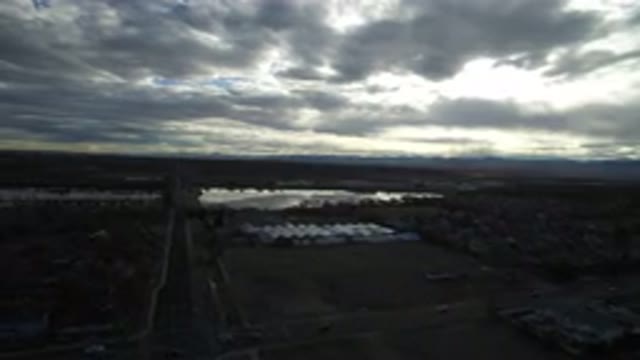 WESTMINSTER COLORADO-2016: Overhead View Of The Land Below Including Fields And