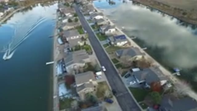 WESTMINSTER COLORADO-2016: Top View Of A Neighborhood With Many Houses And Trees
