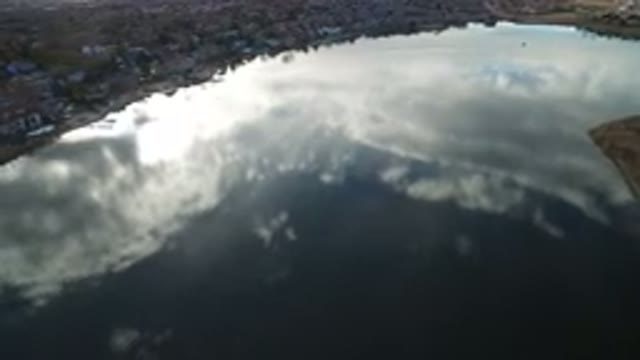 WESTMINSTER COLORADO-2016: A Clean Shiny Pond With The Reflection Of The Sky