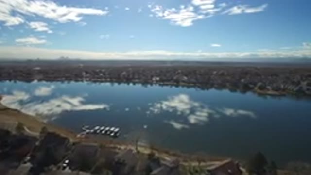 WESTMINSTER COLORADO-2016: Lake In The Middle Of A City With Several Houses