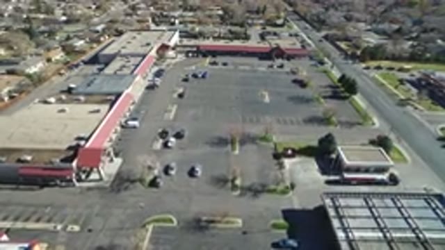 WESTMINSTER COLORADO-2016: Beautiful Aerial View Of A Spacious Parking Lot On A