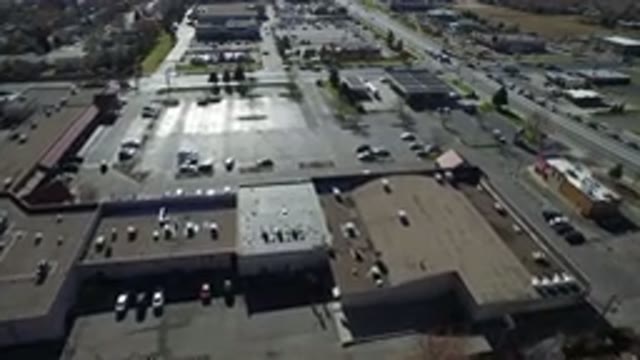 WESTMINSTER COLORADO-2016: Aerial Footage Of A Shopping Center Or Industrial Complex