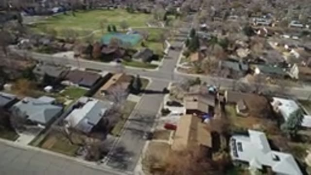 WESTMINSTER COLORADO-2016: Serene Suburban Neighborhood With Trees And Houses