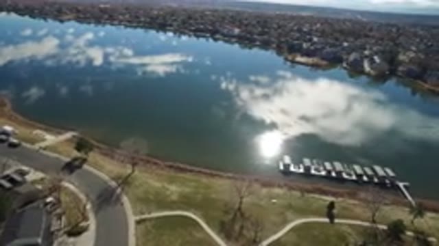 WESTMINSTER COLORADO-2016: Sky View Of A Pond
