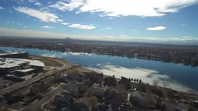 WESTMINSTER COLORADO-2016: A Large River That Cuts Through The Flat Terrain