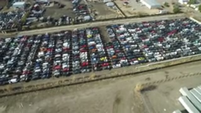 WESTMINSTER COLORADO-2016: Large Parking Lot Full Of Cars Adjacent To Multiple